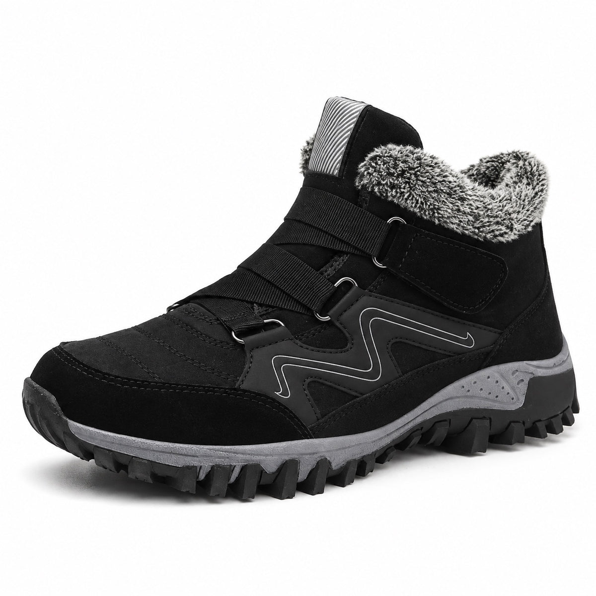 Bill – Men's Comfort Boots in Black