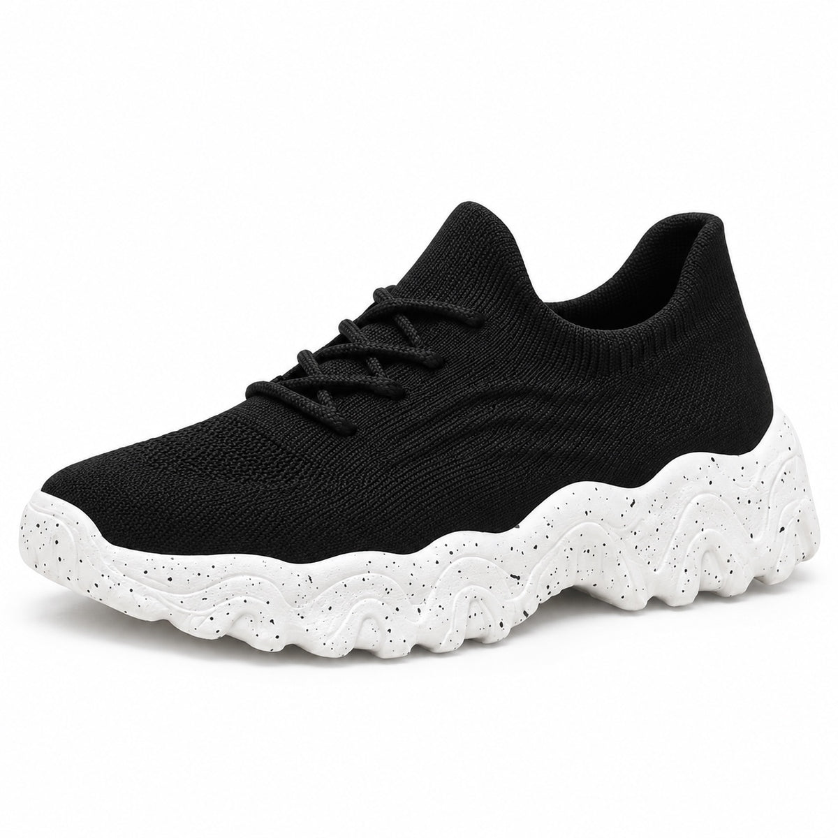 Bonnie – Women's Arch Support Sneakers in Black & White