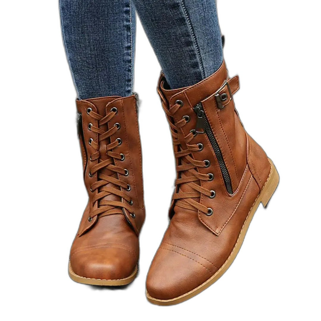 Charlene – Bottes confortables pour femmes avec doublure douce