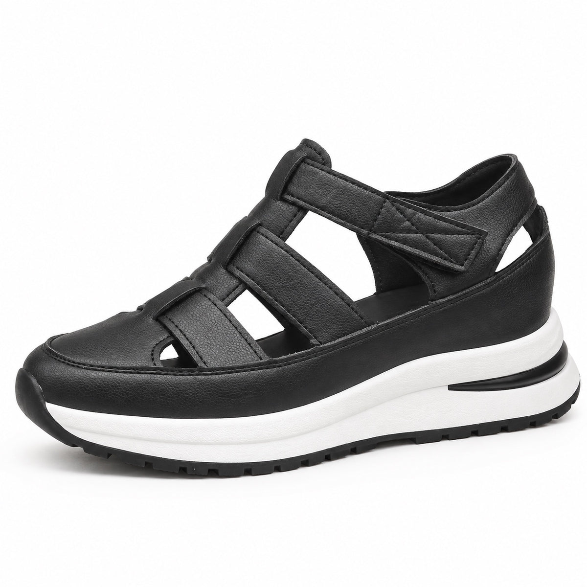 Briggs – Unisex Walking Sneakers in Black