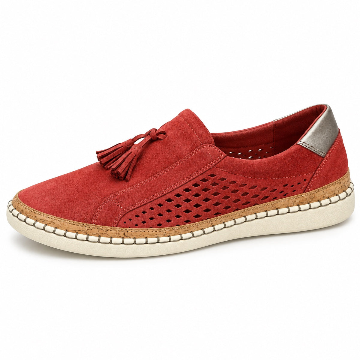 Brittany – Women's Orthopedic Sneakers in Red