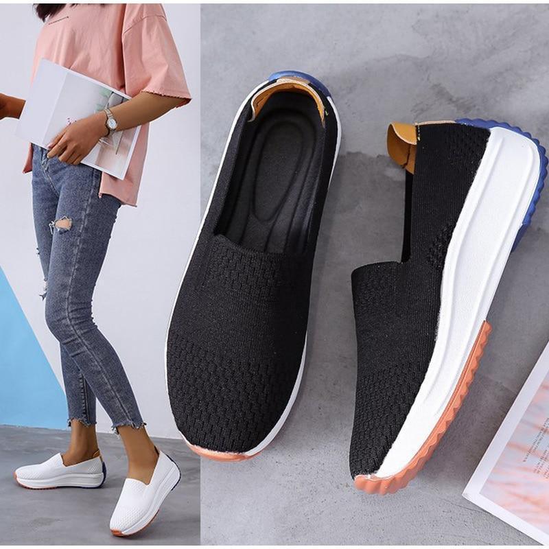 Mesh Glide Slip-On — Wide Toe Bunion Sneakers