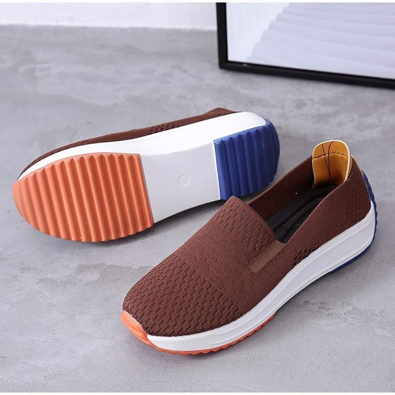 Mesh Glide Slip-On — Wide Toe Bunion Sneakers