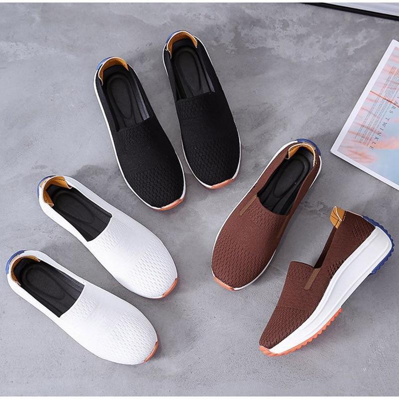 Mesh Glide Slip-On — Wide Toe Bunion Sneakers