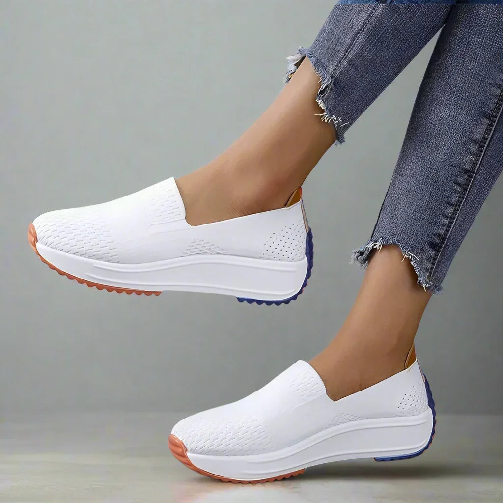 Mesh Glide Slip-On — Wide Toe Bunion Sneakers