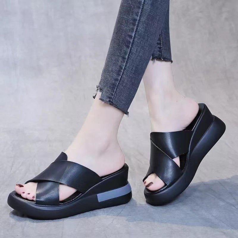 Go Walk Sandals with Platform