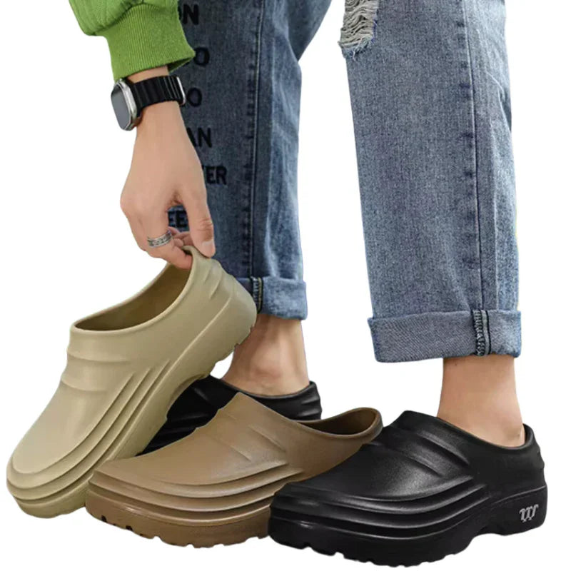Orthopedic Slip-Resistant Shoes — Memory Foam, Arch Support, Waterproof