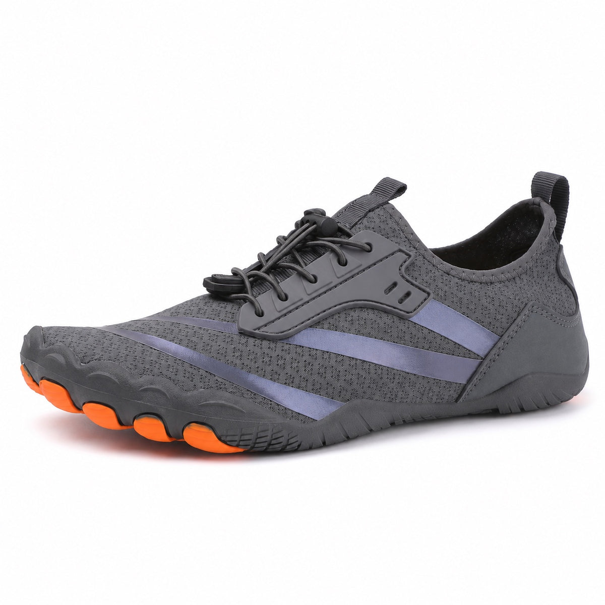 Burke – Unisex Barefoot Shoes in Grey