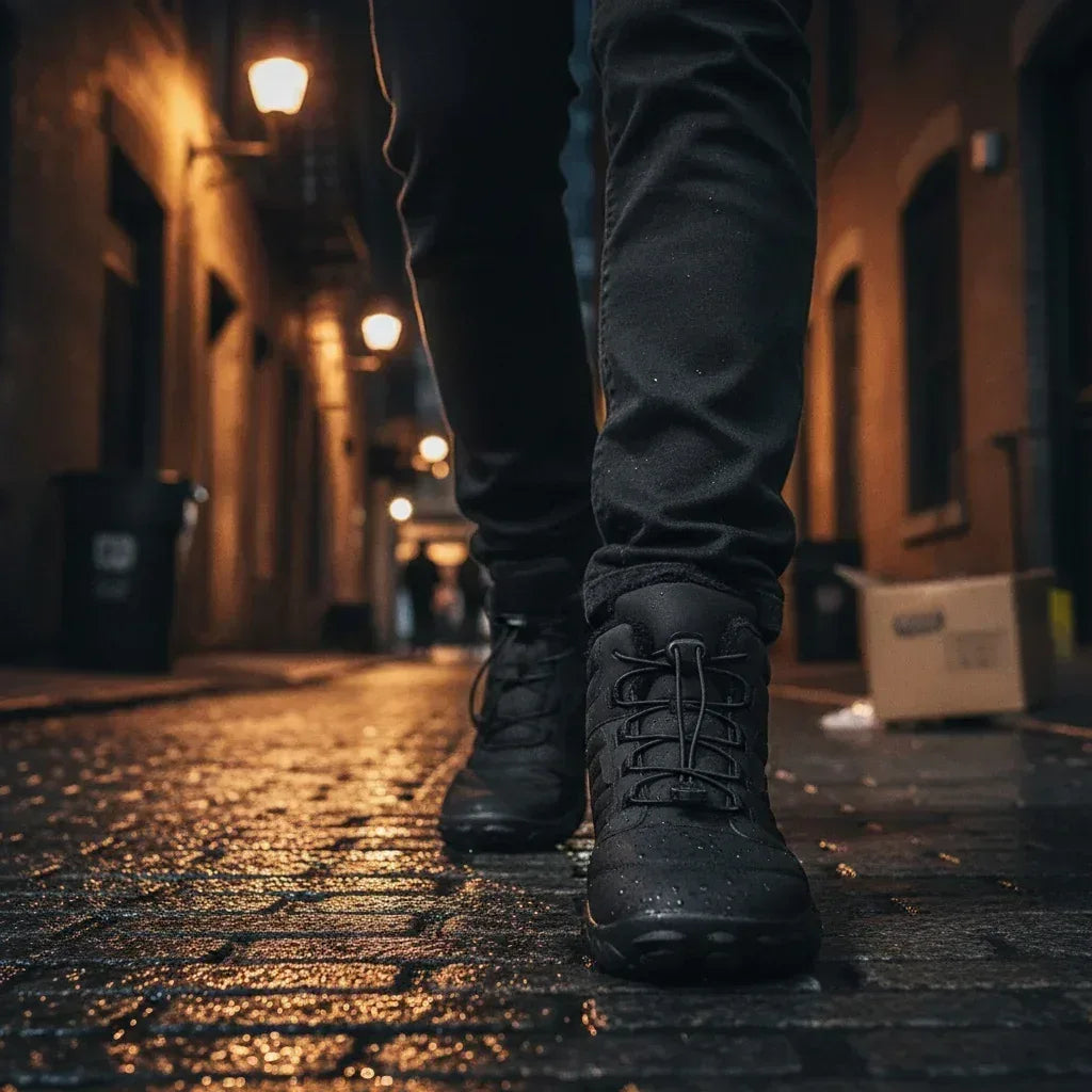 Tundra – Waterproof & Fleece-Lined Barefoot Boots