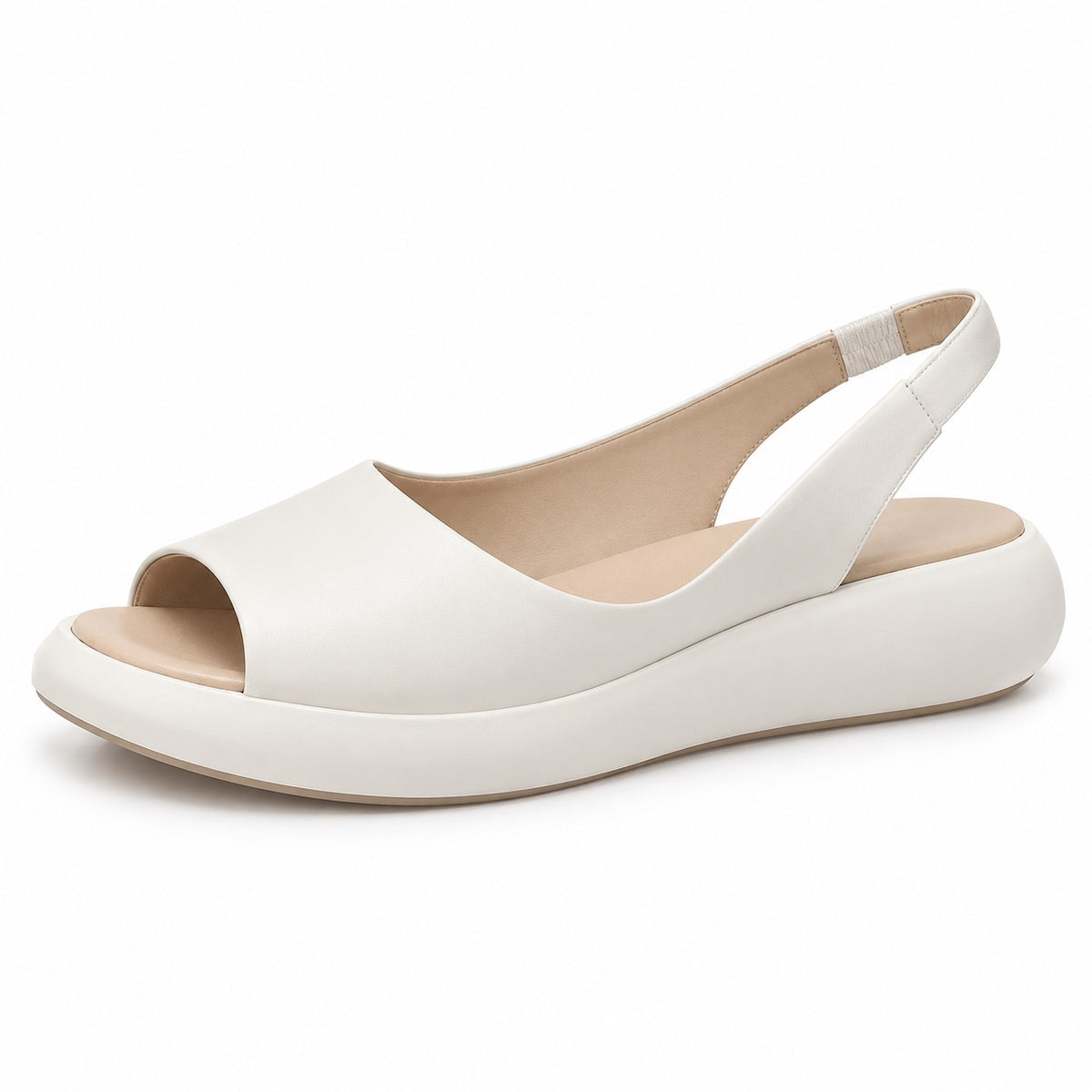 Caldwell – Unisex Comfortable Sandals in WHITE