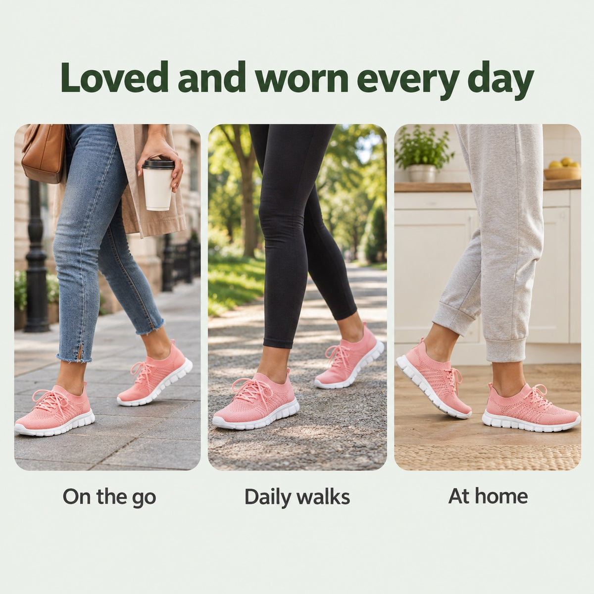 Camden – Unisex Orthopedic Sneakers, worn every day