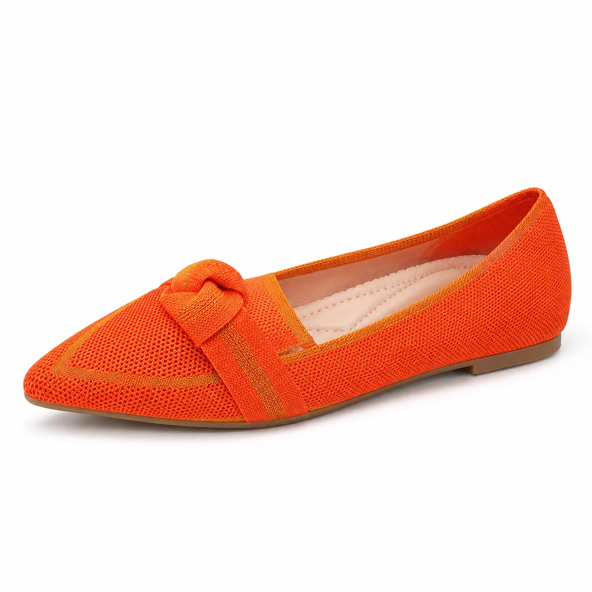 Cannon – Unisex Arch Support Loafers in Orange