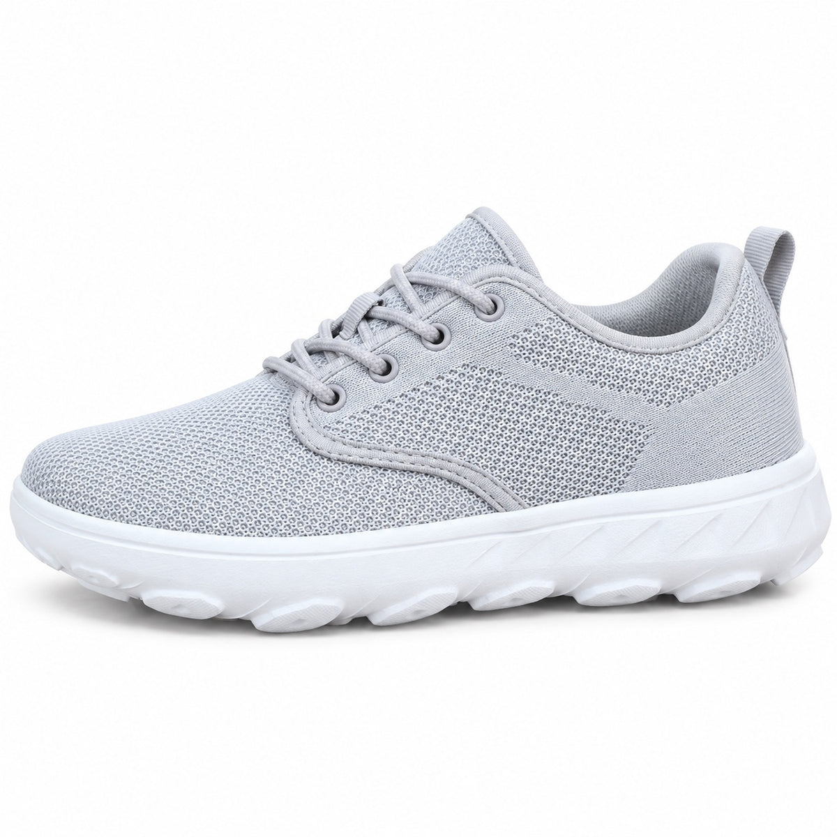 Carla – Women's Wide Toe Box Sneakers in Gray