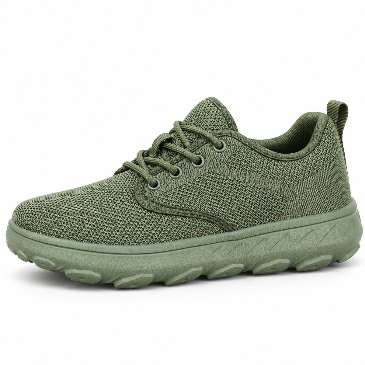Carla – Women's Wide Toe Box Sneakers in Green