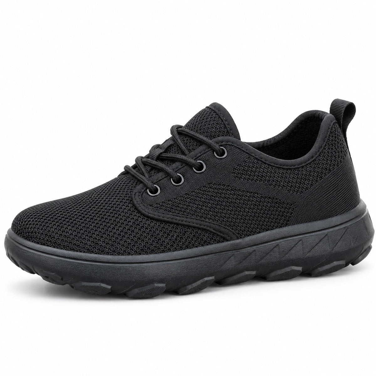 Carla – Women's Wide Toe Box Sneakers in All Black