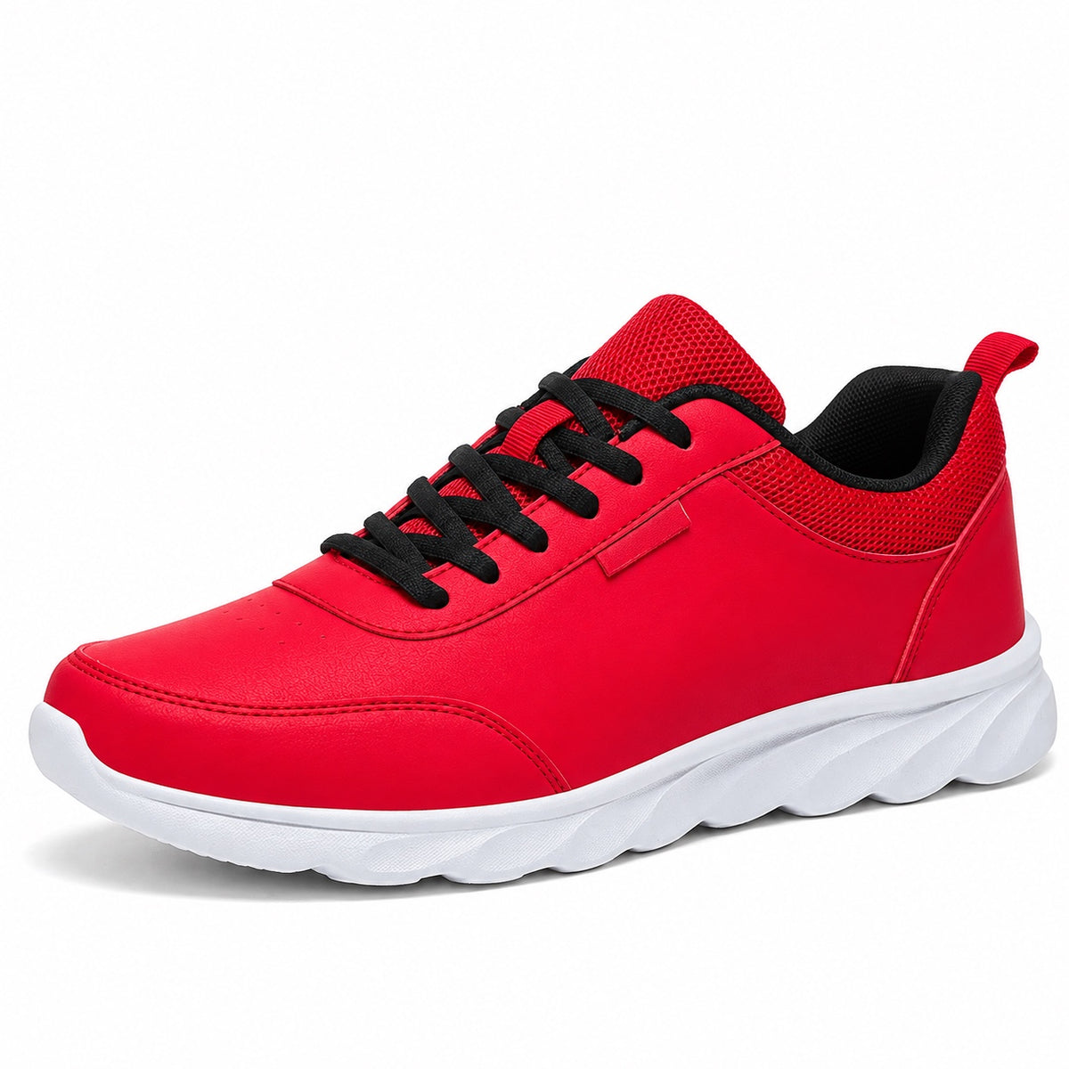 Chad – Men's Arch Support Sneakers in Red