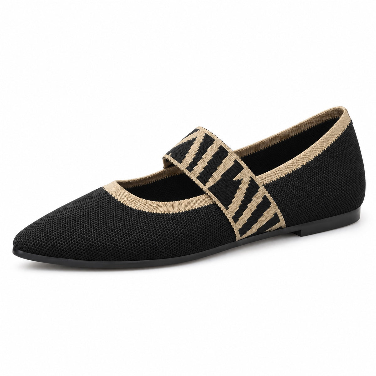 Christie – Women's Comfort Flats in Classic Black