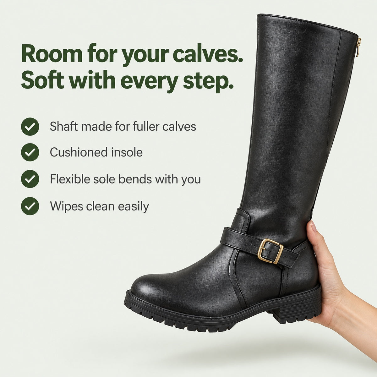 Cobb – Women's Wide Calf Boots, key benefits