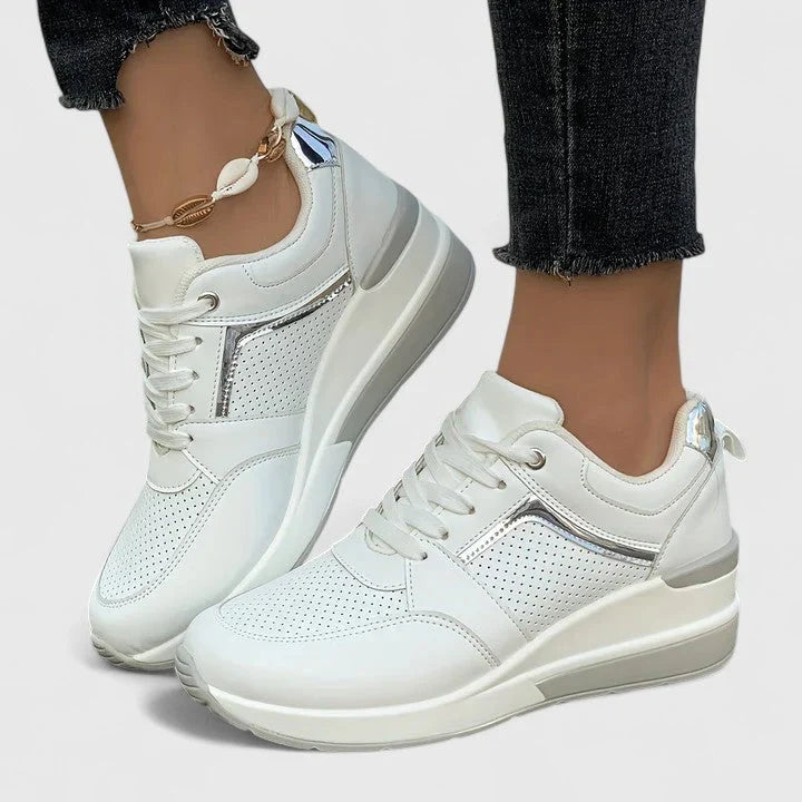 Comfortable Shoes For Women | Arch Support Wedge Sneakers