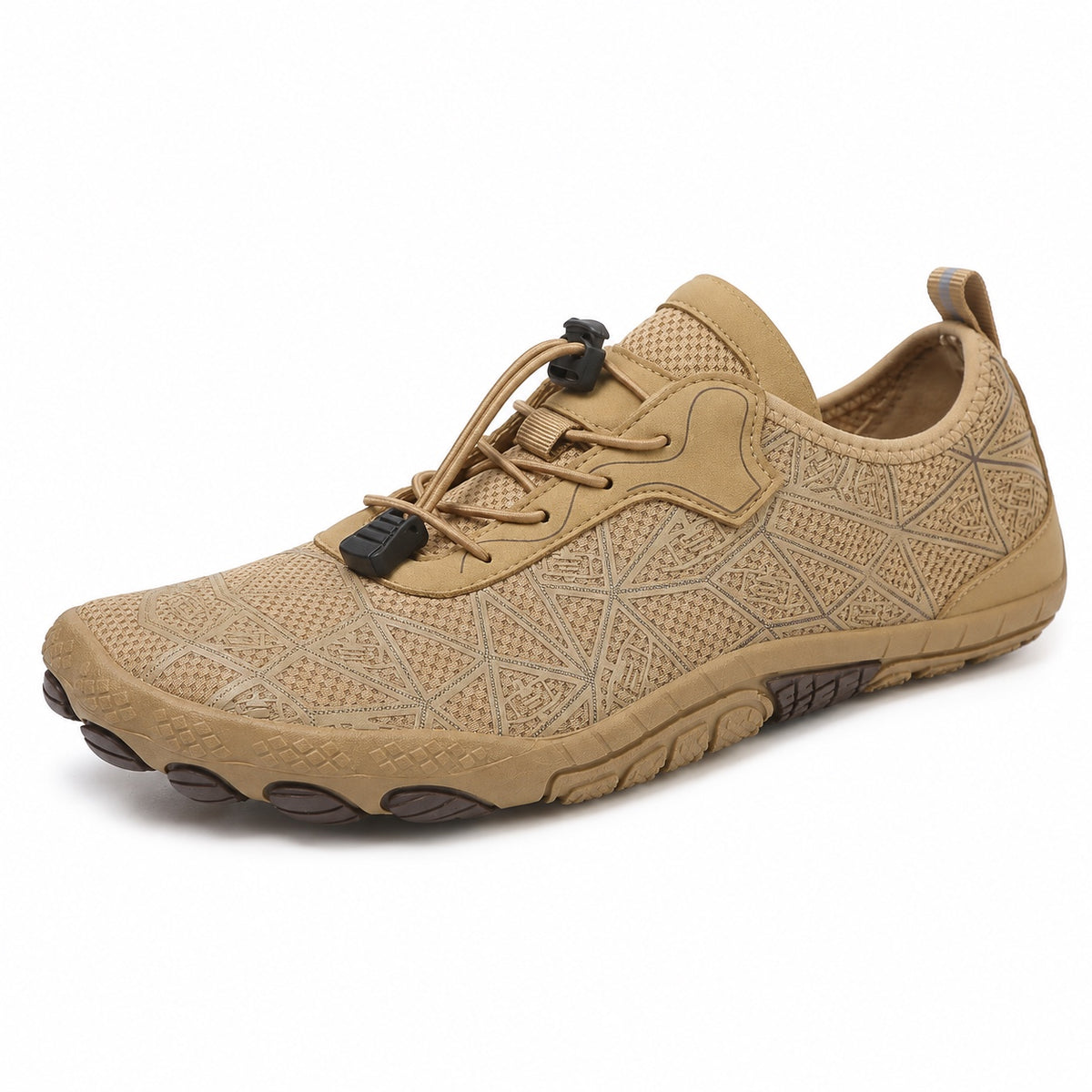 Conner – Unisex Barefoot Shoes in Khaki