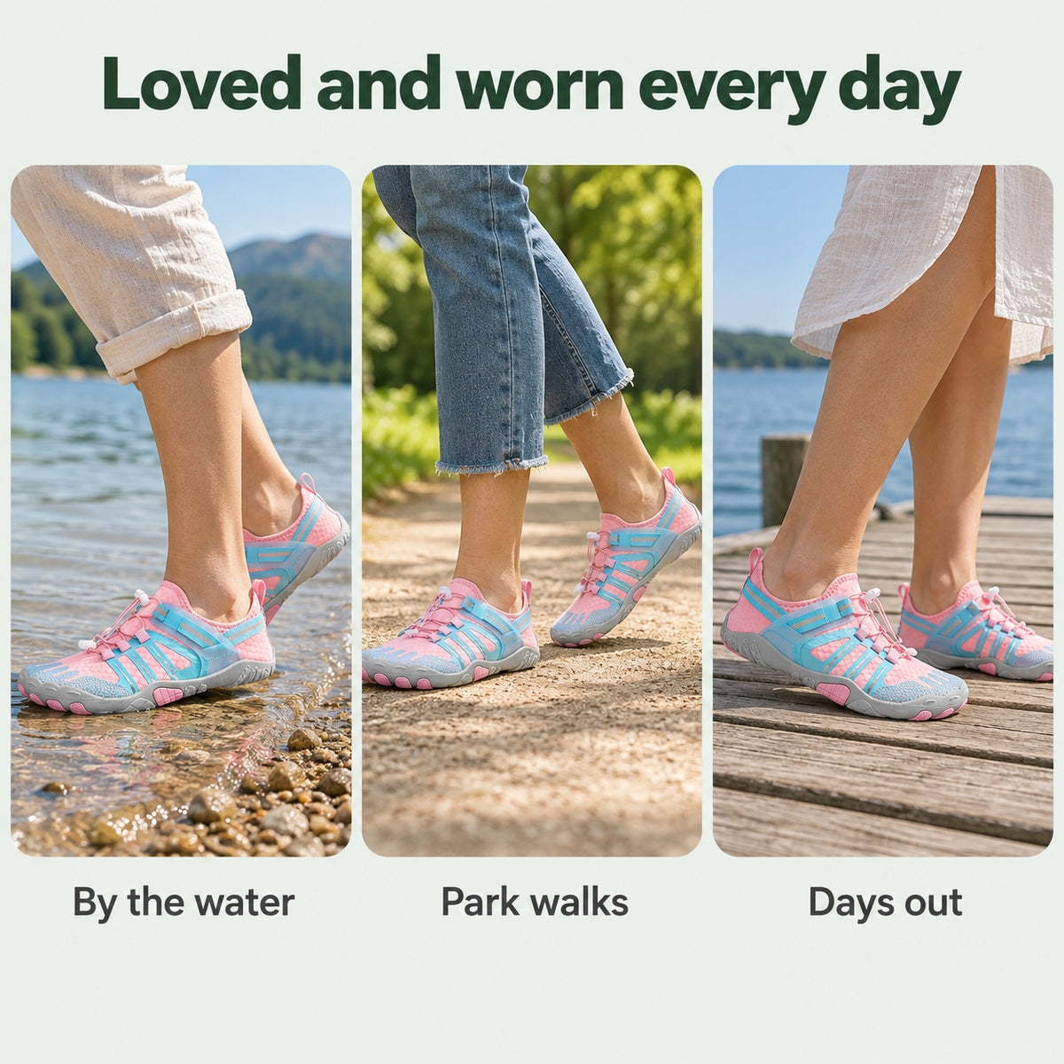 Constance – Women's Barefoot Shoes, worn every day