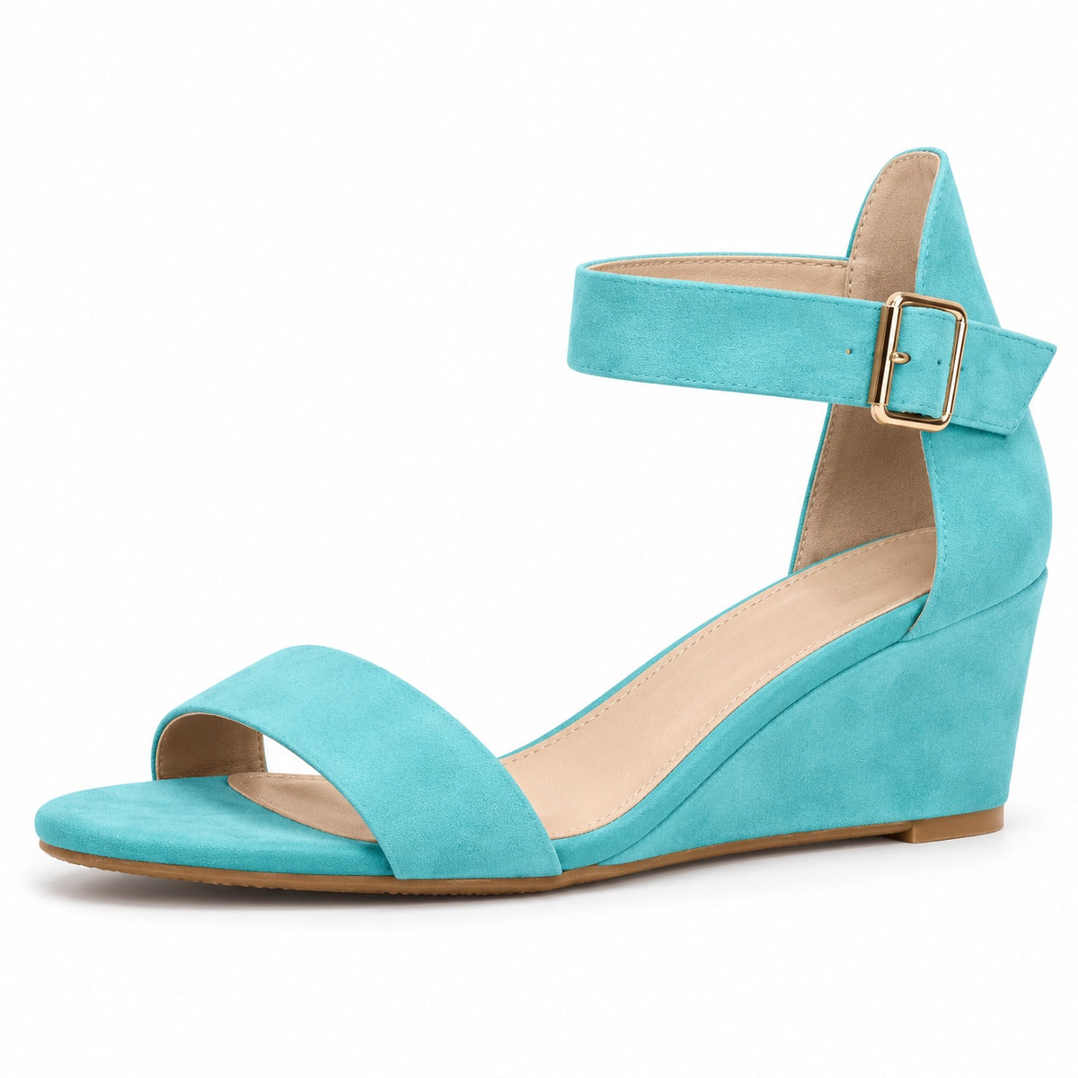 Cora – Women's Wide Toe Box Sandals in Sky Blue