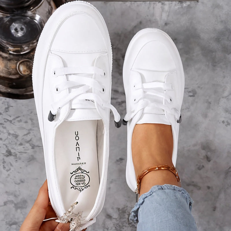 Cora | Low Top Sneakers with Lace-Up Front for Women