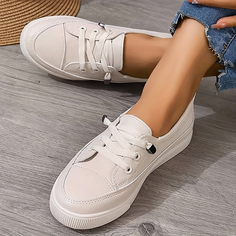 Cora | Low Top Sneakers with Lace-Up Front for Women