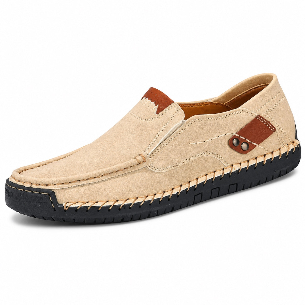 Craig – Men's Plantar Fasciitis Shoes in Khaki