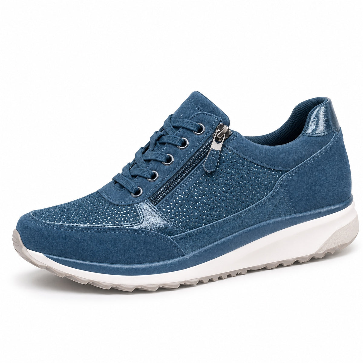 Crawford – Unisex Orthopedic Shoes in Blue
