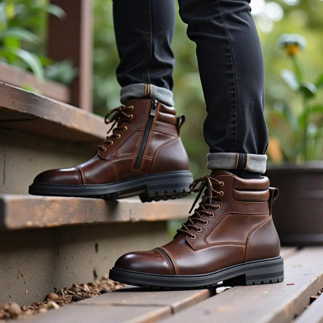 Luther – Men's Comfort Boots for Tired Feet