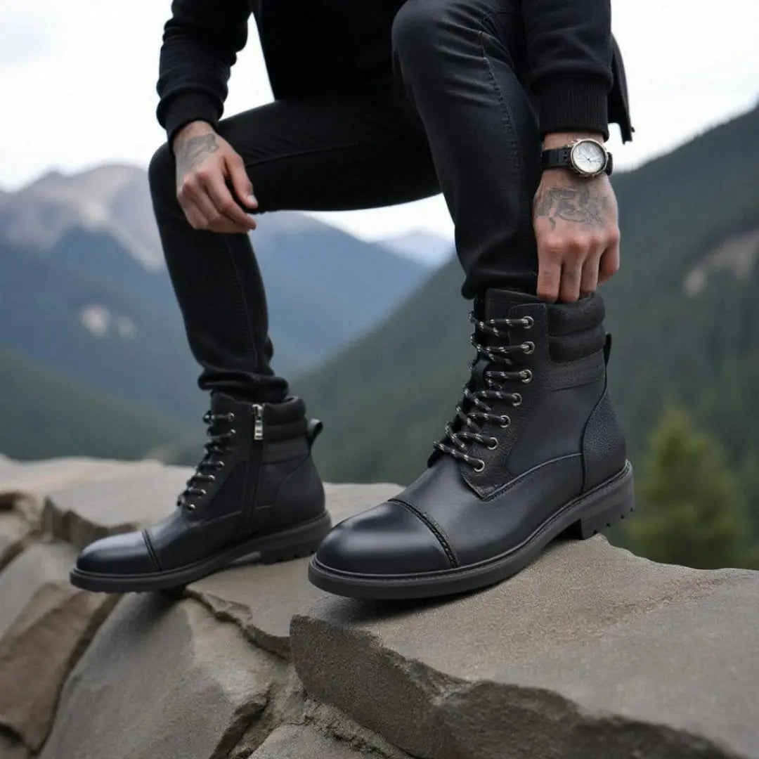Luther – Men's Comfort Boots for Tired Feet