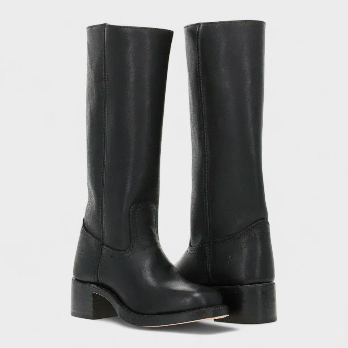 Dahlia | Block Heel Knee High Western Boots for Women