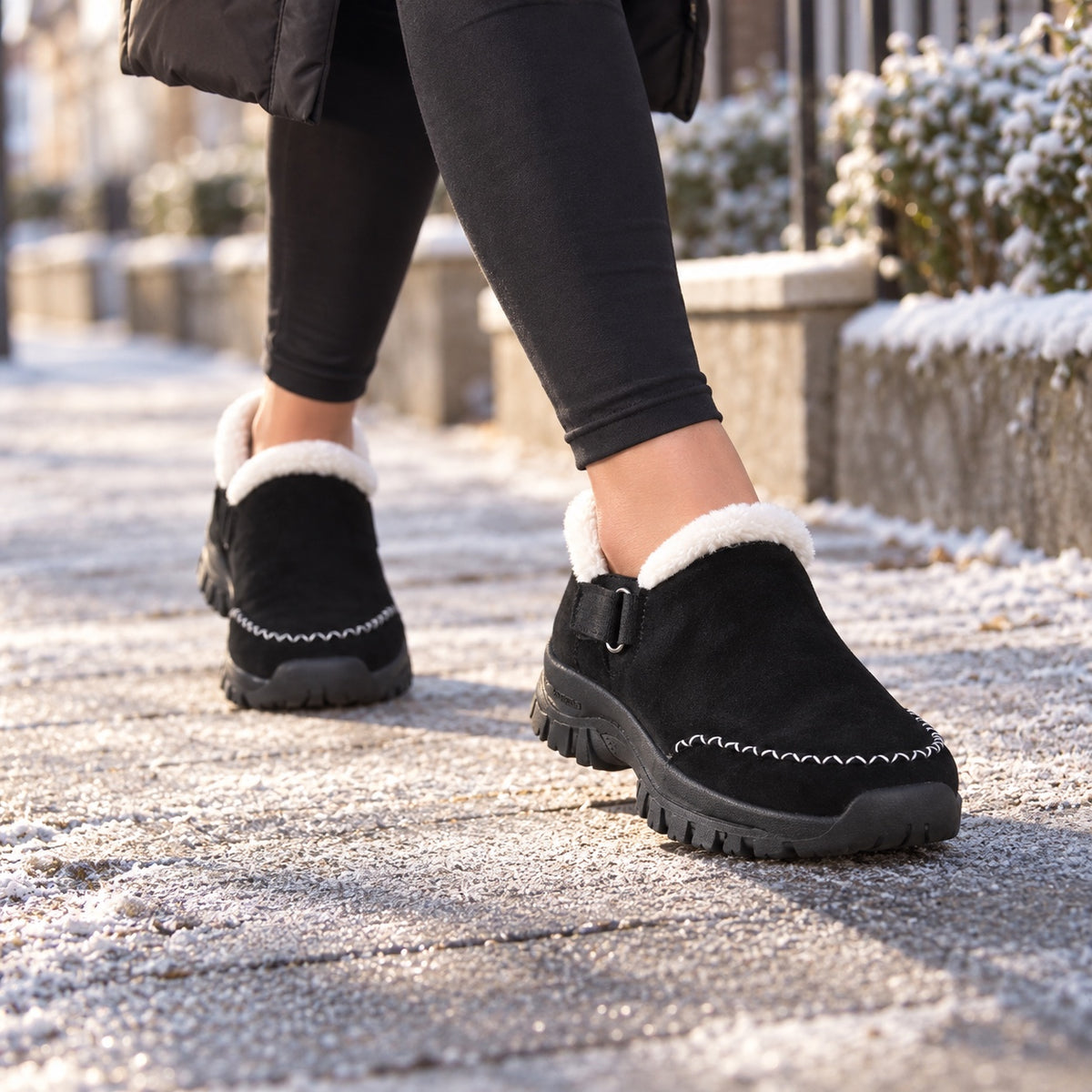 Daniels – Unisex Nursing Sneakers, worn on a walk