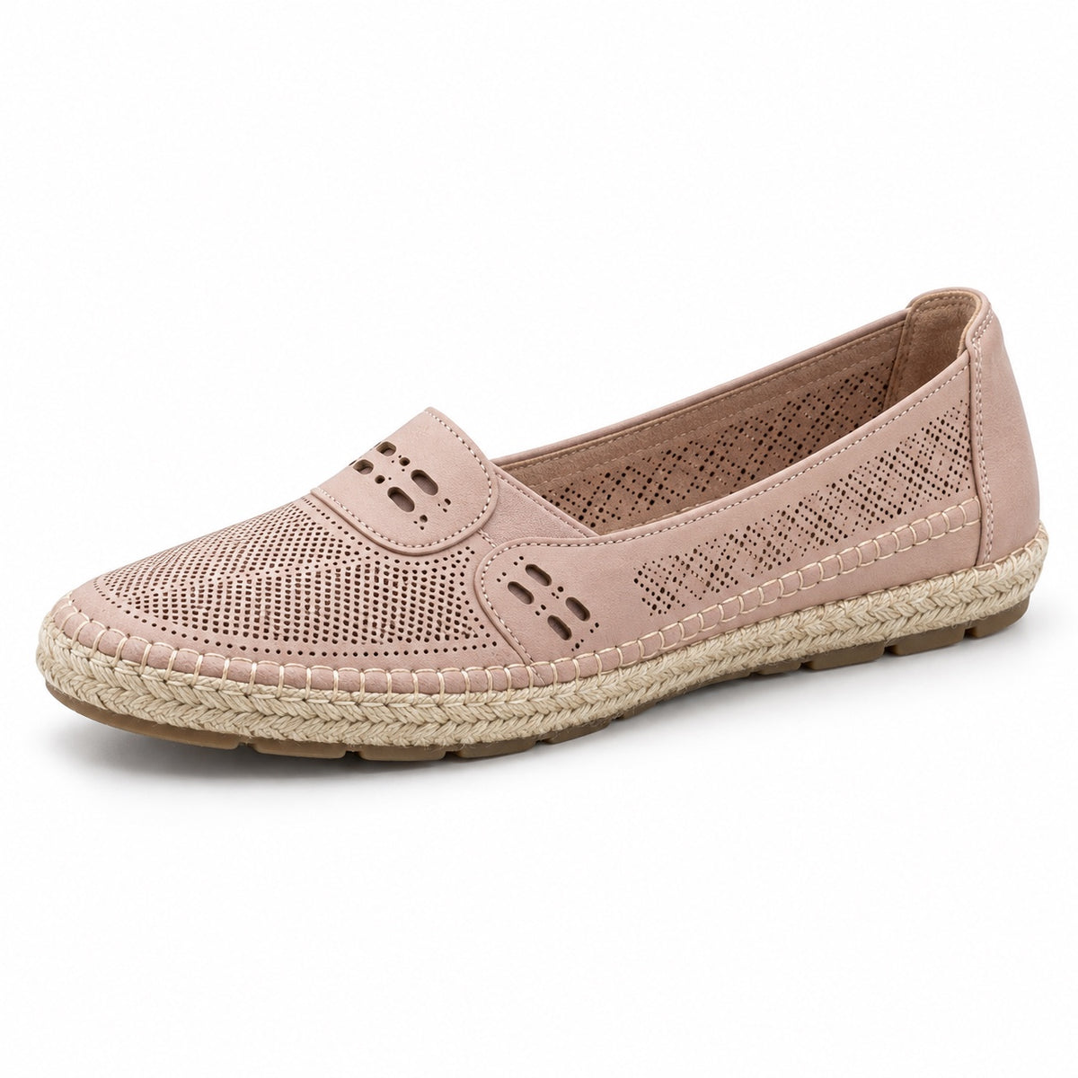 Darla – Women's Orthopedic Loafers in Blush Rose