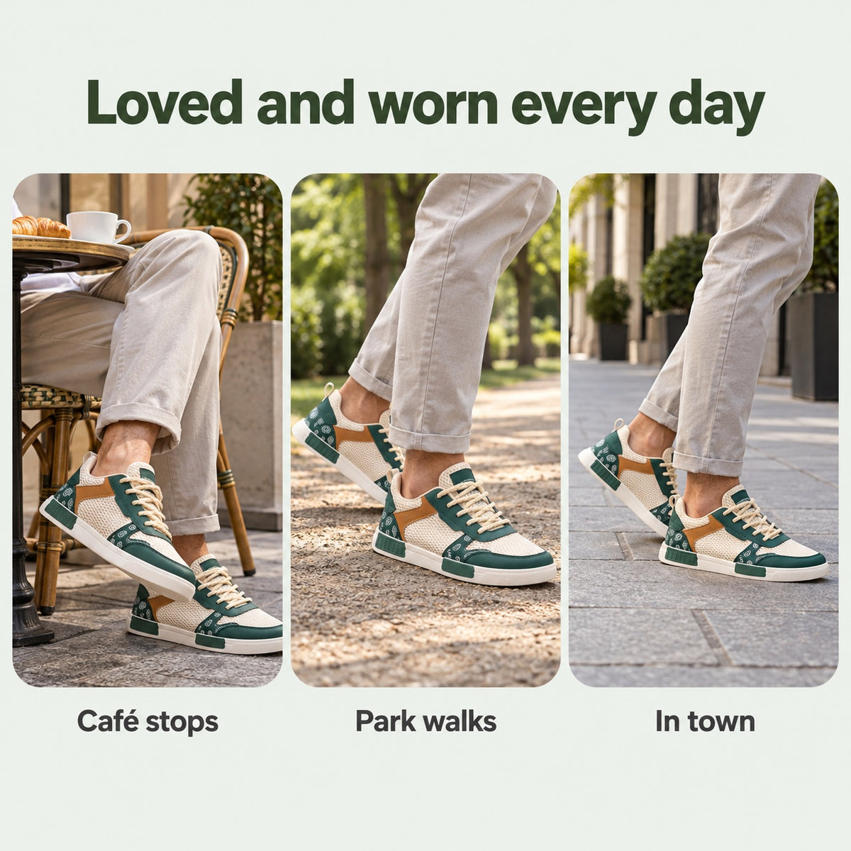 Darrell – Men's Walking Shoes, worn every day