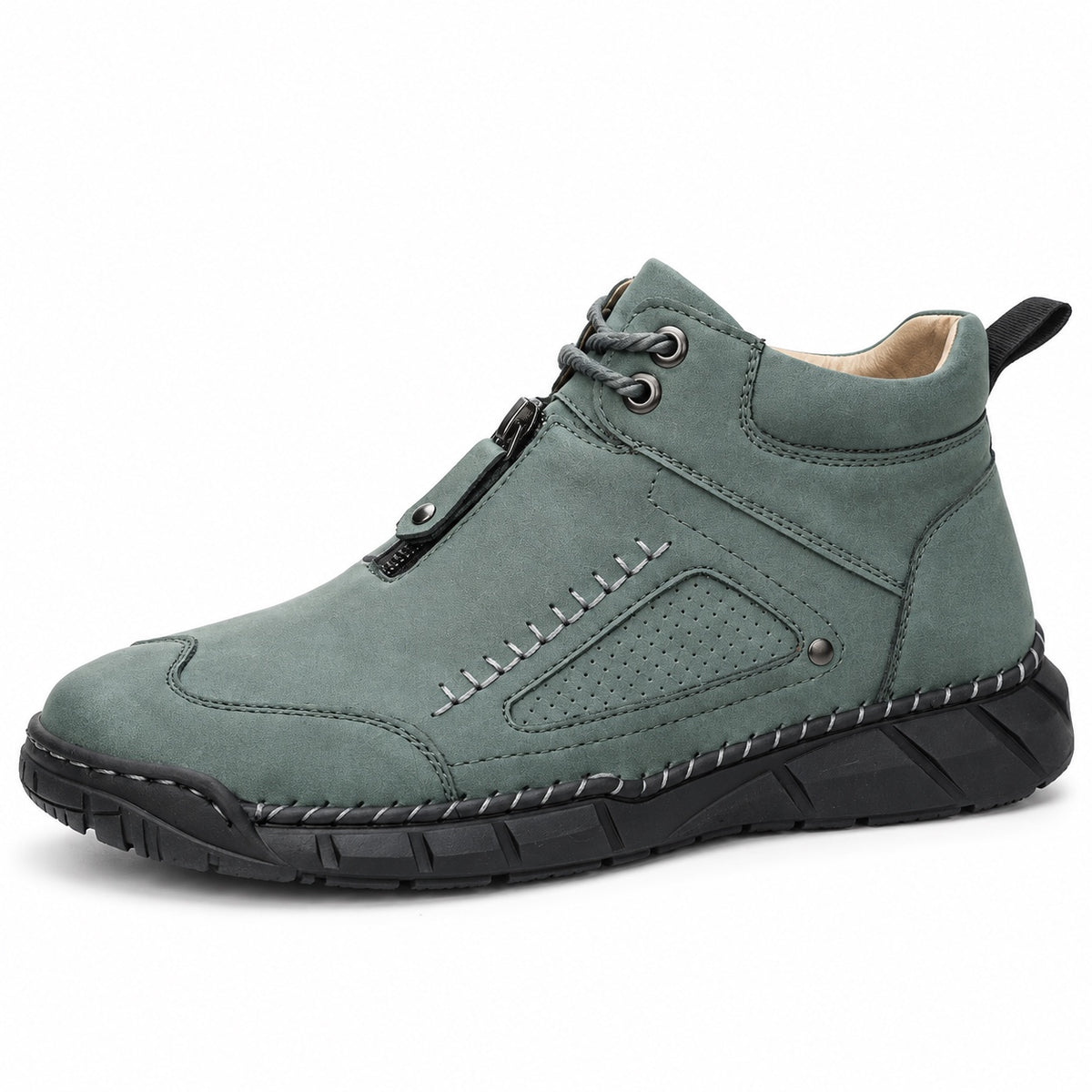Dave – Men's Comfort Boots in Green