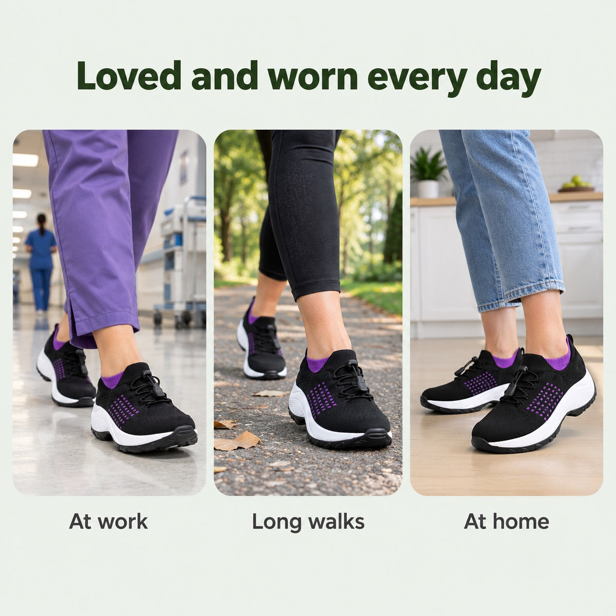 Dawn – Women's Orthopedic Shoes, worn every day