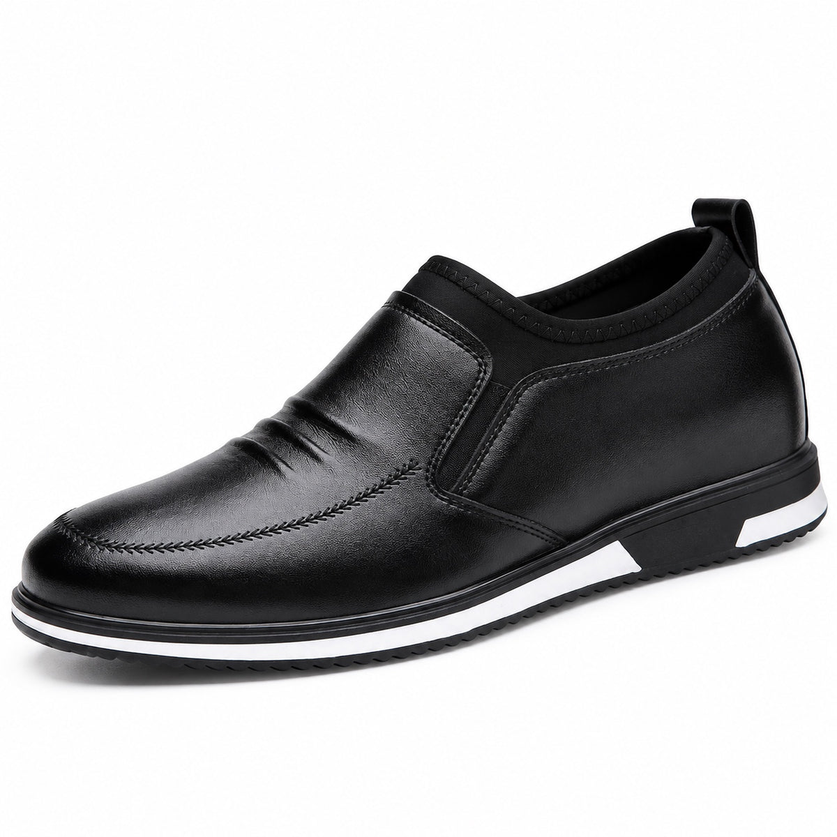 Delaney – Unisex Slip-On Shoes in Black