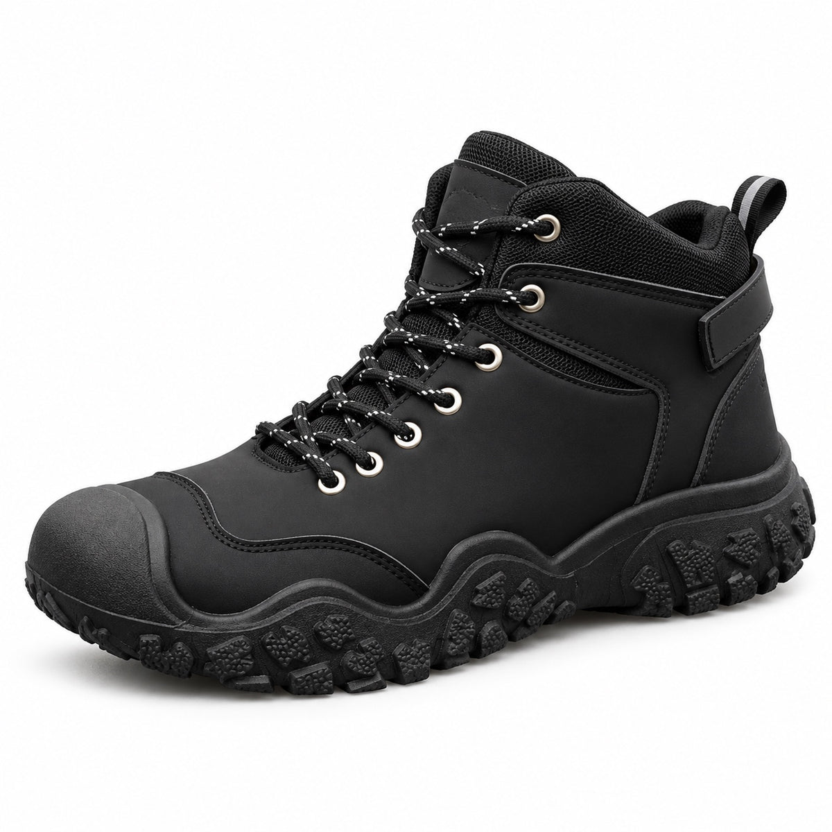 Derek – Men's Wide Calf Boots in Black