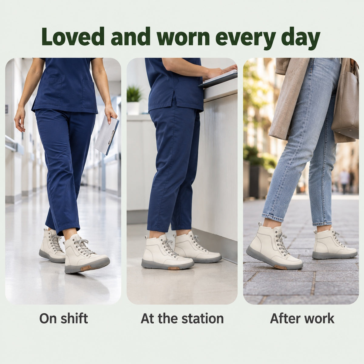 Dianne – Women's Nursing Sneakers, worn every day