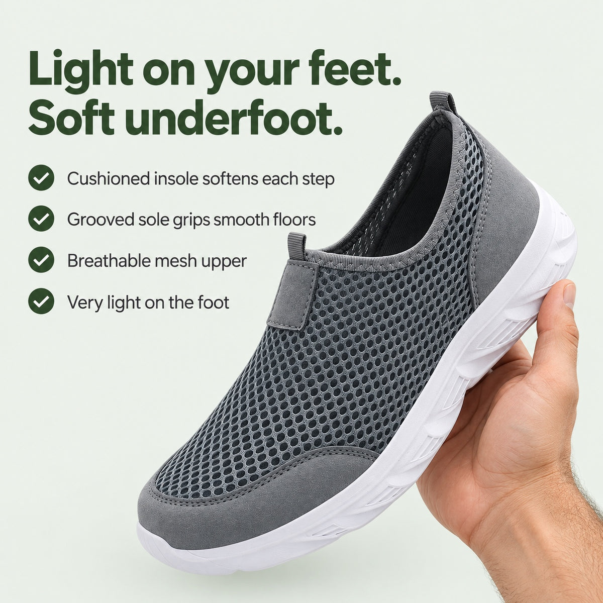 Dominic – Men's Nursing Shoes, key benefits