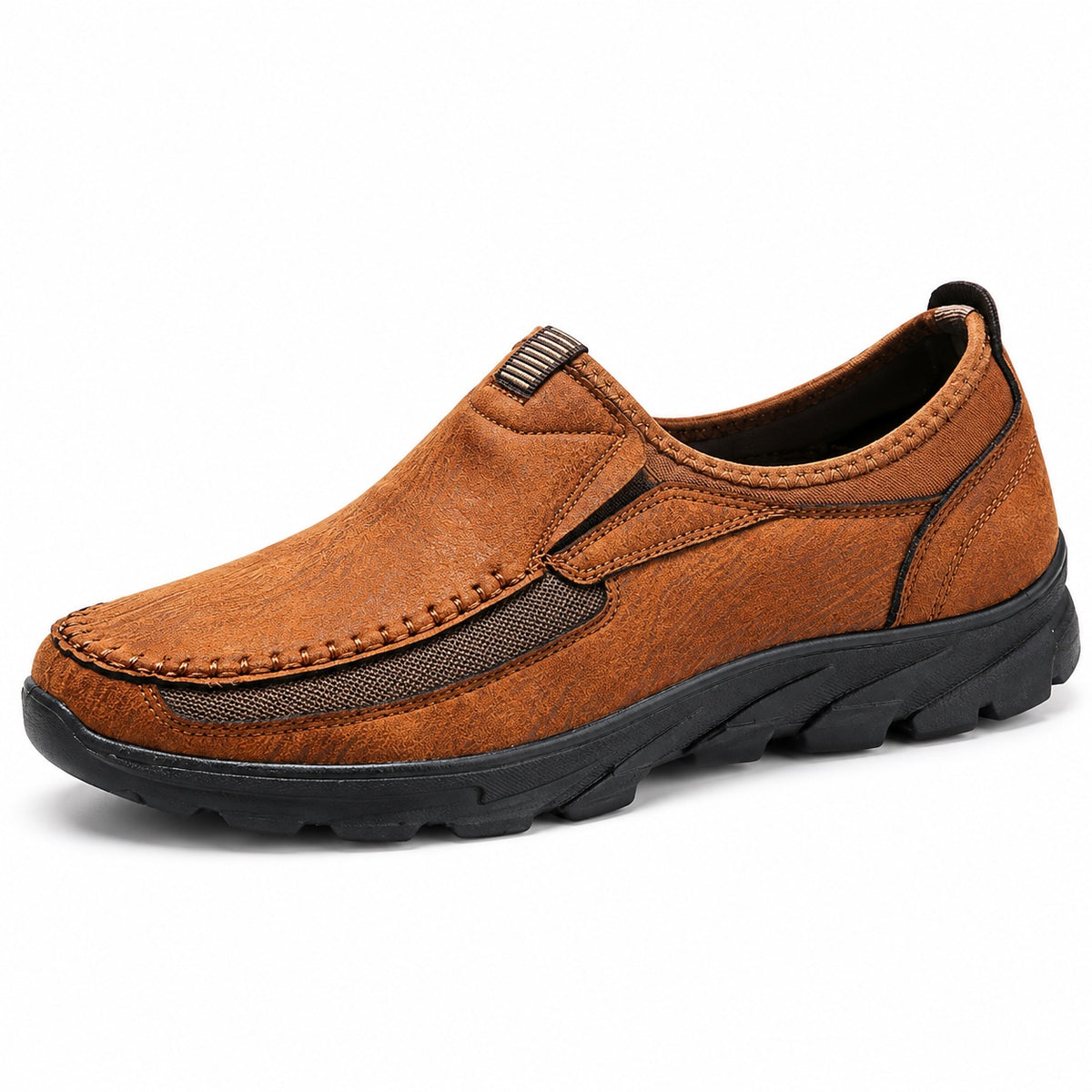 Doug – Men's Non-Slip Loafers in Light Brown