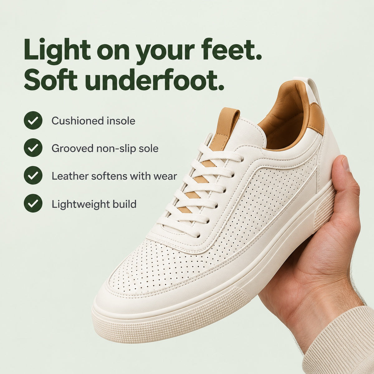 Duane – Men's Walking Sneakers, key benefits