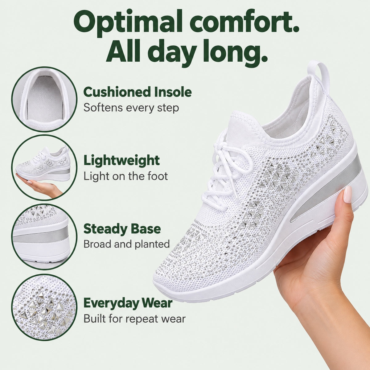 Dunn – Women's Orthopedic Shoes, features