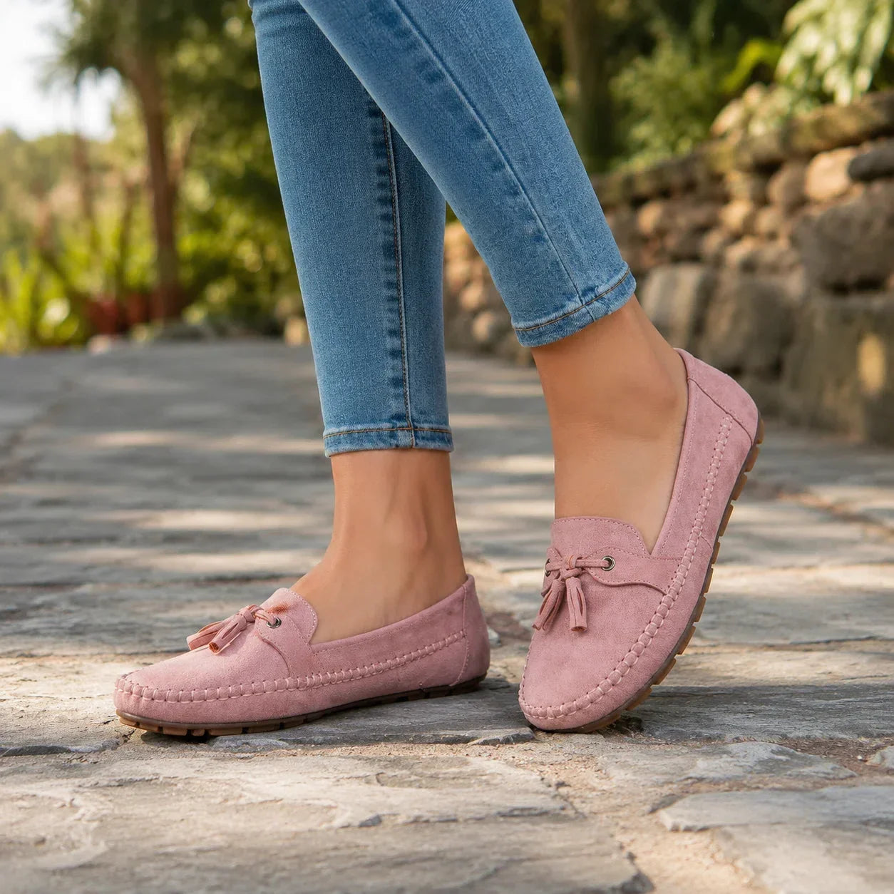 Women's Orthopaedic Extra Wide Suede Loafers
