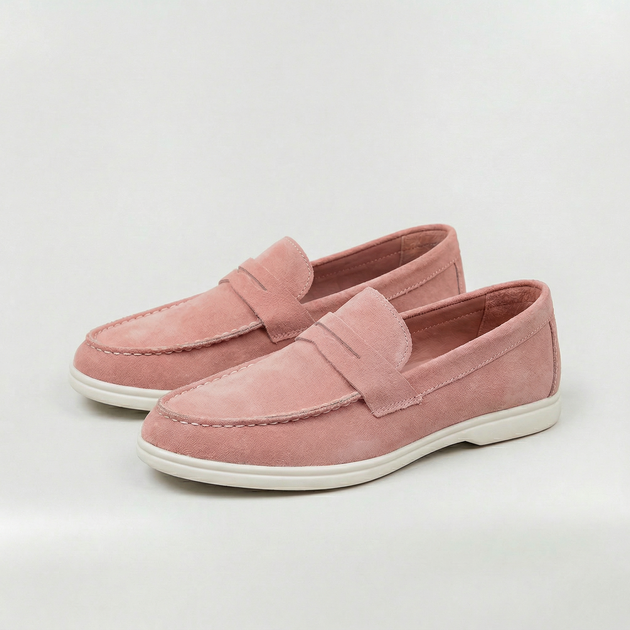 Women's Orthopedic Suede Loafers Slip On Comfort Walking Shoes
