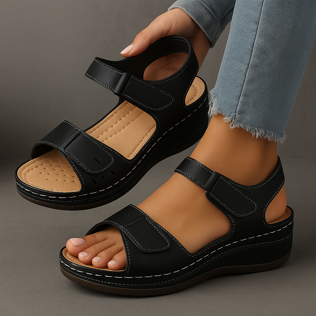 Roxanne – Women's Wide Toe Box Sandals with Room for Bunions