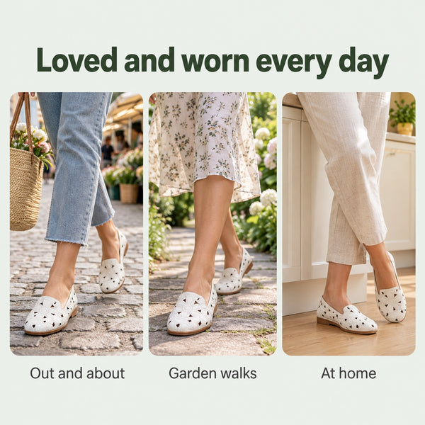 Eleanor – Women's Wide Toe Box Shoes, worn every day