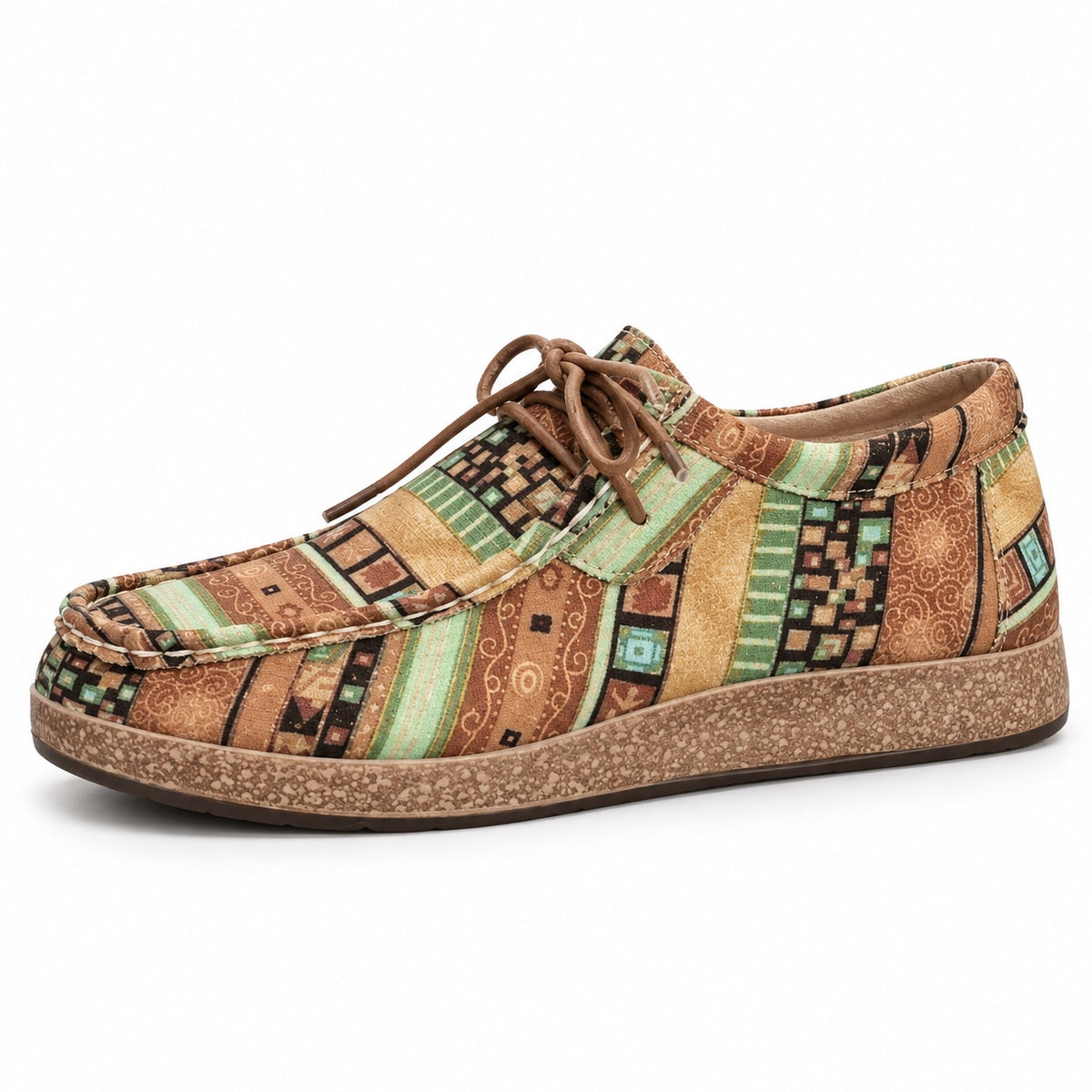 Elena – Women's Comfort Sneakers in Khaki